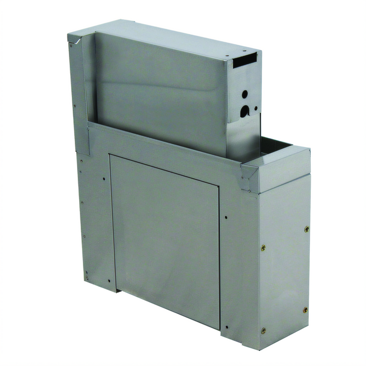 Product image #1 for Advance Tabco Prestige Single Soda Gun Holder, 6-Inch Wide x 25-Inch Deep, Stainless Steel, with Backsplash