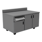 Thumbnail image #1 for Advance Tabco TA-36C Custom Stainless Steel Hinged Trash Door with Top Flap, 30-Inch Maximum Width