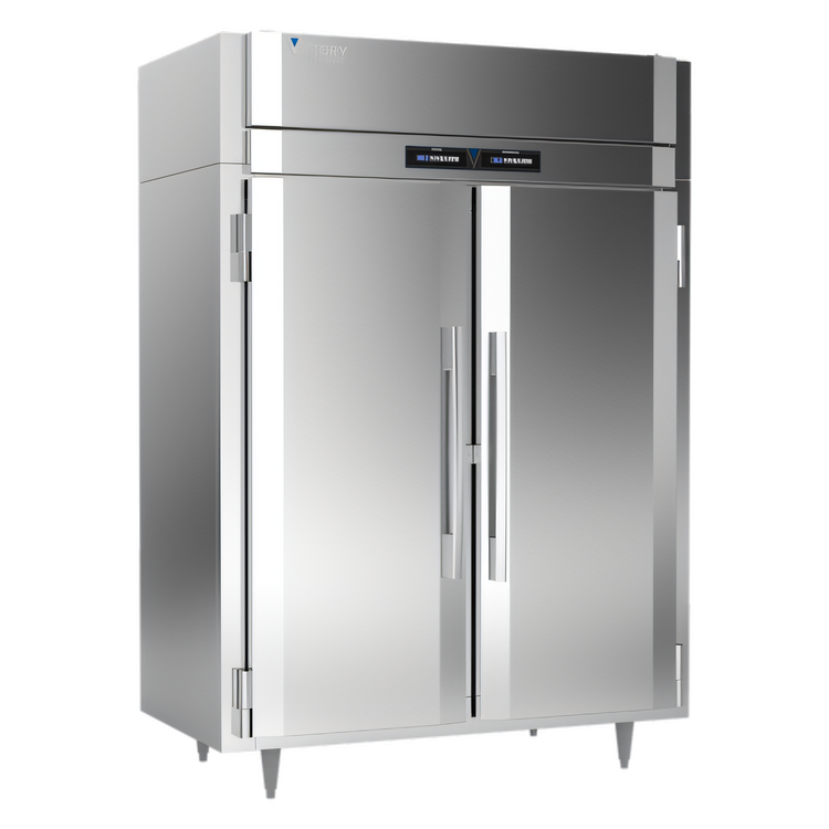 Product image #1 for Victory UltraSpec Extra Wide Dual Temp Reach-In Warmer/Refrigerator, Two-Section, Self-Contained, Stainless Steel