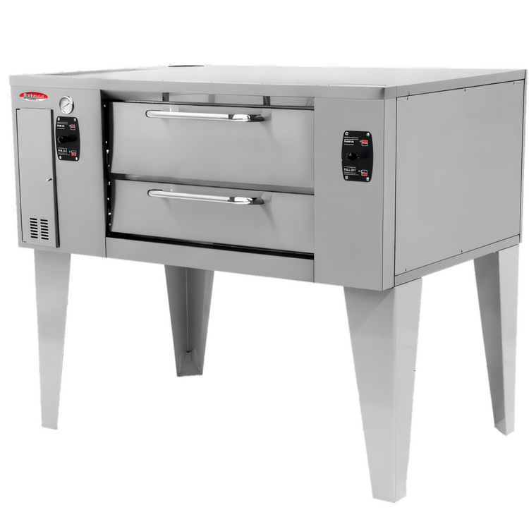 Product image #1 for BakeMax Single Deck Gas Pizza Stone Hearth Deck Oven