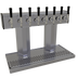 Thumbnail image #1 for Countertop Air-Cooled Tee Draft Dispensing Tower with 8 Stainless Steel Faucets