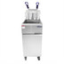 Thumbnail image #1 for CookRite 40 lb Natural Gas Floor Fryer with 3 Burners