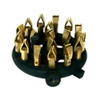 Thumbnail image #1 for Town Equipment 226911N W/PLT Vertical Shield Tip Burner, 18-Tip, Natural Gas, 97,000 BTU