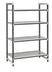Thumbnail image #1 for Cambro Camshelving Elements XTRA 4-Shelf Stationary Starter Unit, 18 x 60 x 84 Inch, Solid Polymer Shelving, Speckled Gray