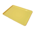 Thumbnail image #1 for 18 x 26 Inch Yellow Plastic Rectangular Meat Tray