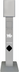 Thumbnail image #1 for WipesPlus 14.6-Inch Gray Cart Wipe Stand with Built-In Trash Receptacle