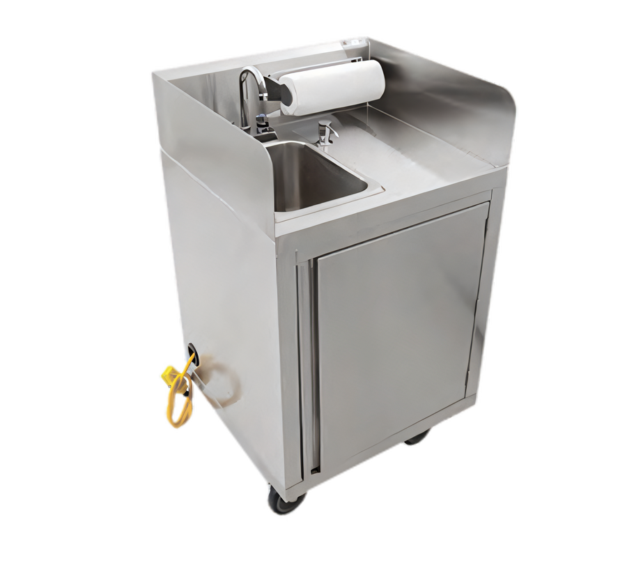 Product image #1 for John Boos MHS-2624 Self-Contained Mobile Stainless Steel Hand Sink