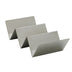 Thumbnail image #1 for Winco Stainless Steel Taco Holder with Brushed Finish, Holds 2-3 Tacos