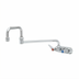 Thumbnail image #1 for T&S Brass Wall-Mount Workboard Mixing Faucet with 18