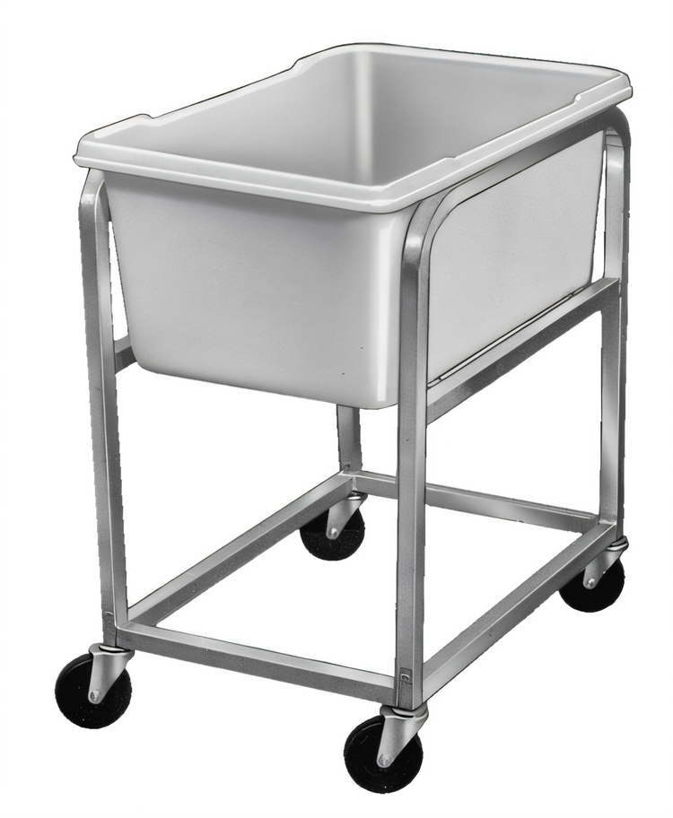 Product image #2 for Jumbo Poly Ingredient Cart with Included 19-Gallon Lug, 19 x 31 x 30 Inches