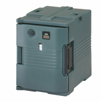 Cambro Ultra Pan Carrier Heated Replacement Retrofit Door for UPCH400 Series, 110V, Granite Gray
