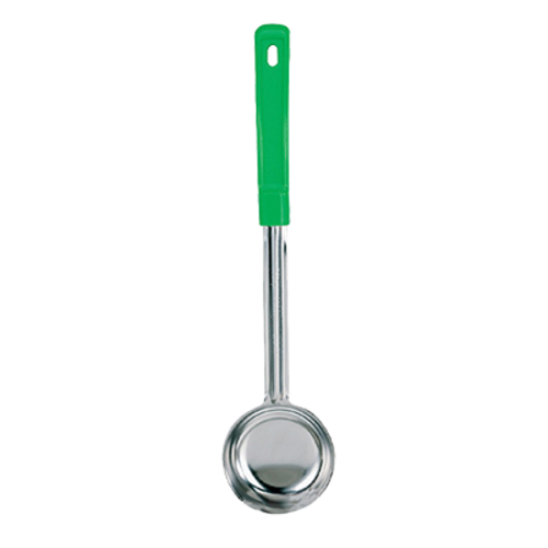 Product image #1 for Crestware 4 oz Solid Portion Control Serving Spoon with Green Handle