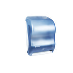 Thumbnail image #1 for CFS Brands T1400TBL Touch-Free Electronic Roll Towel Dispenser, Wall-Mounted, Arctic Blue Plastic, IQ Sensor