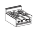 Thumbnail image #1 for Bistro 72-Inch Modular Gas Restaurant Range with 12 Open Burners