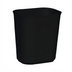 Thumbnail image #1 for Rubbermaid Commercial 14-Quart Fire Resistant Fiberglass Waste Basket, Black