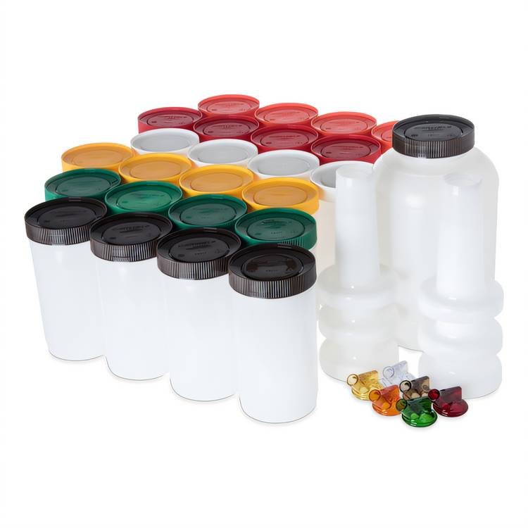 Product image #1 for Store 'N Pour Bar Service Pack with 6 Complete 1-Qt Units, 18 Backup Units, and 1-Gallon Mixing Unit