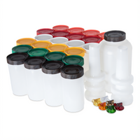 Store 'N Pour Bar Service Pack with 6 Complete 1-Qt Units, 18 Backup Units, and 1-Gallon Mixing Unit