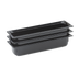 Thumbnail image #1 for Vollrath Super Pan 2/4 GN High-Temp Black Resin Food Pan, 4-Inch Deep