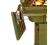 Thumbnail image #1 for Carlisle Maximizer Food Bar Drop-Down End Shelf, 17-5/8 x 25 Inch, Brown Polyethylene