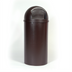Thumbnail image #1 for Rubbermaid Commercial Products FG817088BRN Marshal Bathroom Trash Can
