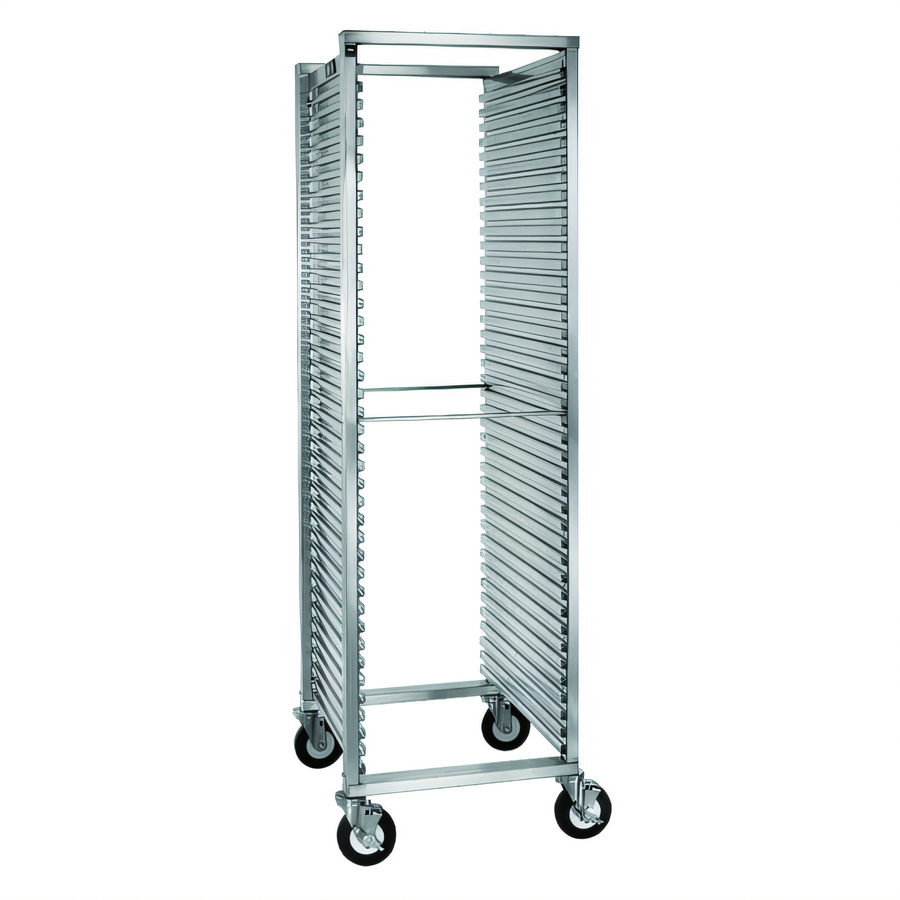 Product image #1 for Cres Cor Mobile Intermediate Height Utility Pan Rack for 18 x 26 Inch Pans, 31-Pan Capacity, End Loading
