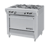 Thumbnail image #1 for Garland Master Series Heavy Duty 34-Inch Modular Gas Open Burner Top Range Section