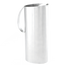 Thumbnail image #1 for Angled Stainless Steel Water Pitcher with Ice Guard, 54 oz., Satin Finish