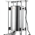 Thumbnail image #1 for Uniworld Foodservice Equipment USSC-DL10E 25 lb Electric Vertical Gear-Driven Sausage Stuffer with Stainless Steel Cylinder