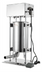 Thumbnail image #1 for Uniworld 25 lb Electric Vertical Gear-Driven Sausage Stuffer with Stainless Steel Cylinder
