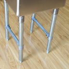 Thumbnail image #1 for Atosa USA, Inc. MRPN007-A Leg Cross Brace Pair for MRSA Model Sinks and Mop Sinks