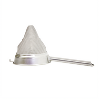 Omcan USA 8-Inch Extra Fine Stainless Steel Chinois / Bouillon Strainer