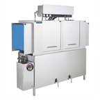 Thumbnail image #1 for Jackson WWS AJ-64CS High-Temperature Steam-Heated 2-Tank Conveyor Dishwasher, 287 Racks/Hour, 25-Inch Clearance