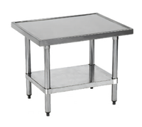 30-Inch Stainless Steel Mixer Table with Undershelf for SP08, SP10, SP20 & SP25
