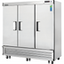 Thumbnail image #1 for Everest Refrigeration EBF3 Three-Section Bottom-Mount Reach-In Freezer, 71 Cu. Ft.