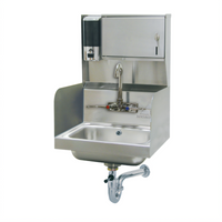 Advance Tabco Wall-Mounted 304 Stainless Steel Hand Wash Sink with 14