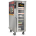 Thumbnail image #1 for FWE TS-1633-36 Mobile Heated Pizza Holding Cabinet, 36 x 16-18.5 Inch Pizza Box Capacity