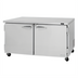 Thumbnail image #1 for Turbo Air PRO Series Two-Section Undercounter Refrigerator, 15.5 Cu. Ft., Solid Doors, 60-1/4 Inch Wide