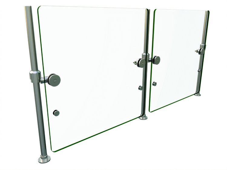 Product image #1 for Hatco Flav-R-Shield ORBIT100-48 Full-Service Pass-Over Food Shield