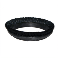 12-Inch Black Nylon Carpet Brush