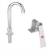 Thumbnail image #1 for John Boos Single Pedal Knee Valve with Deck-Mounted 3-1/2 Inch Gooseneck Spout for Hand Sink