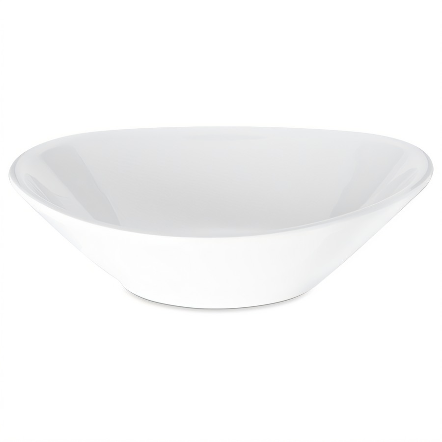 Product image #1 for Stadia® 52 oz. Oblong Melamine Bowl, 10-1/4 Inch, White