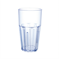 Winco PTSN-16 Havana Plastic Tumblers Case of 4