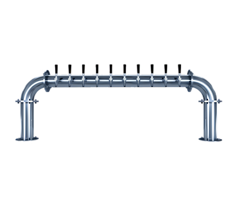 Product image #1 for Titan U-Style Countertop Glycol-Cooled Draft Beer Tower with 10 Faucets