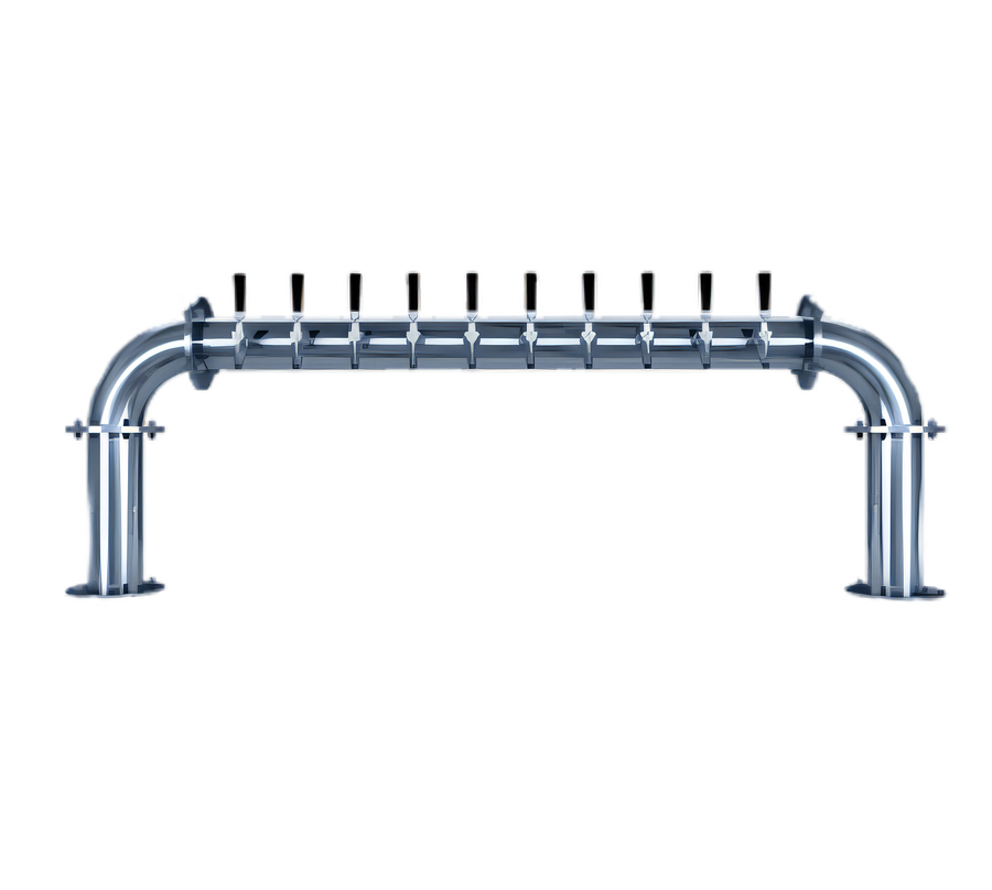 Product image #1 for Titan U-Style Countertop Glycol-Cooled Draft Beer Tower with 10 Faucets