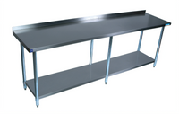 BK Resources SVTR-1884 Stainless Steel Prep Tables