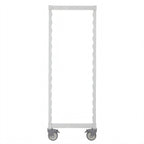 Thumbnail image #2 for Cambro Camshelving® CPMPKHD1875480 Mobile High-Density Shelving Post Kit, 18"W x 75-1/4"H, Speckled Gray