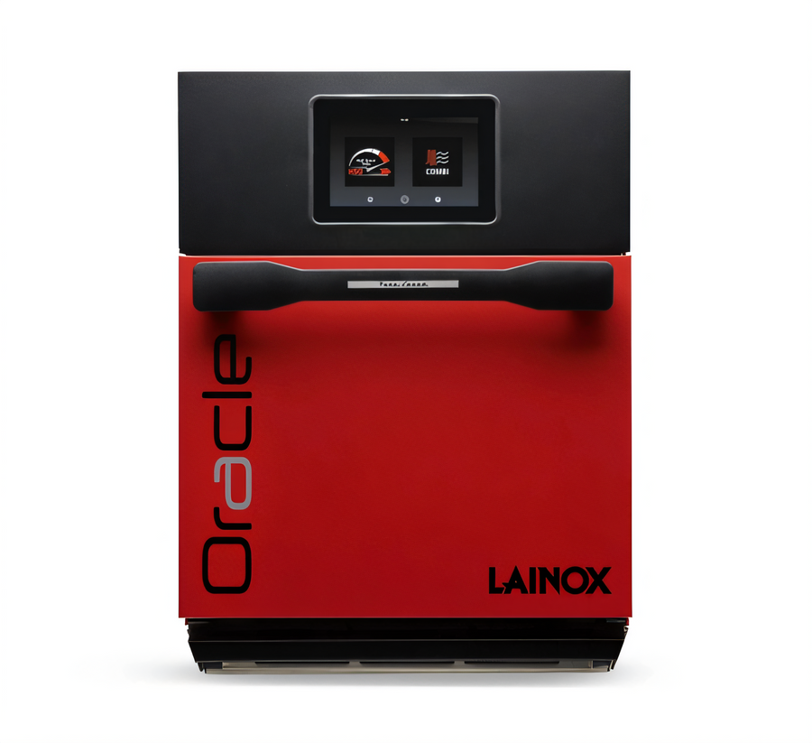 Product image #1 for Lainox Oracle ORACRB Countertop Boosted High-Speed Combi Wave Oven, 0.61 Cu. Ft., Red