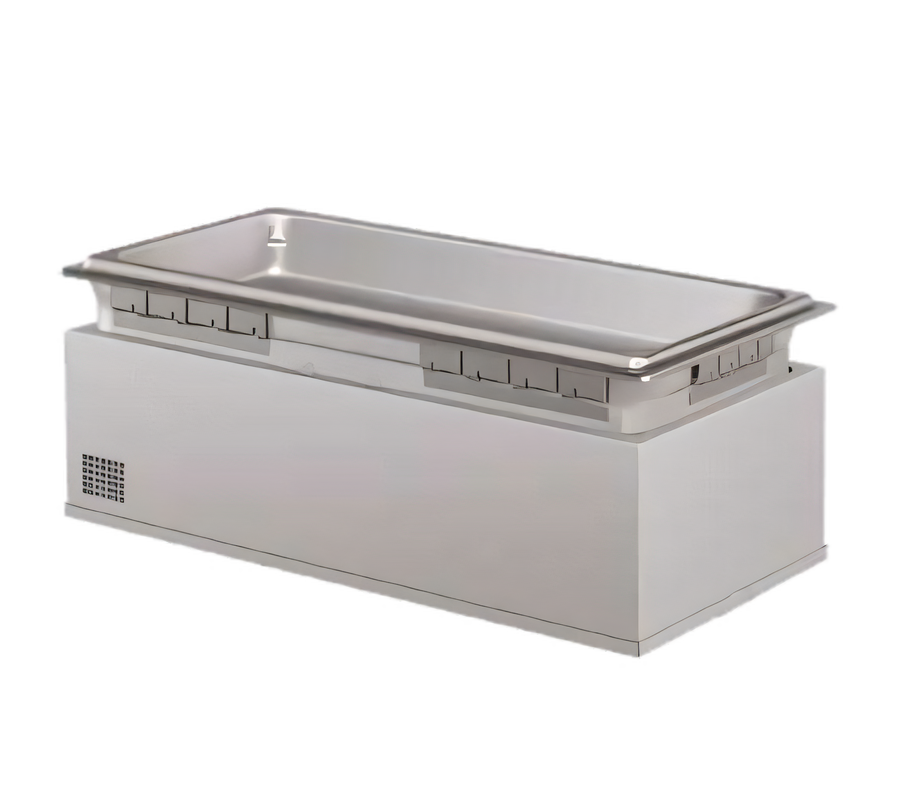 Product image #1 for Hatco HWBHI-FULDA Rectangular Drop-In Heated Well for One Full-Size Pan with Auto-Fill and Drain