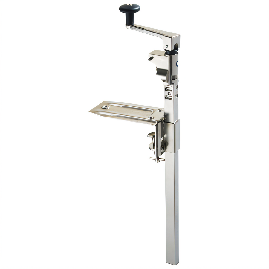 Product image #1 for Winco Premium Heavy-Duty Stainless Steel Manual Can Opener with Rigid Mounting Base