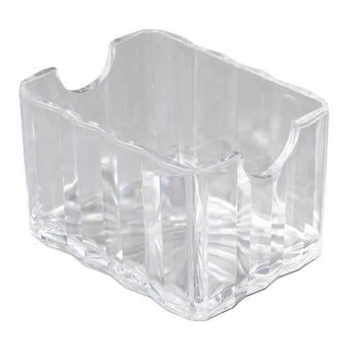 Product image #1 for Crystalite Clear Plastic Sugar Packet Caddy, Holds 20 Packets